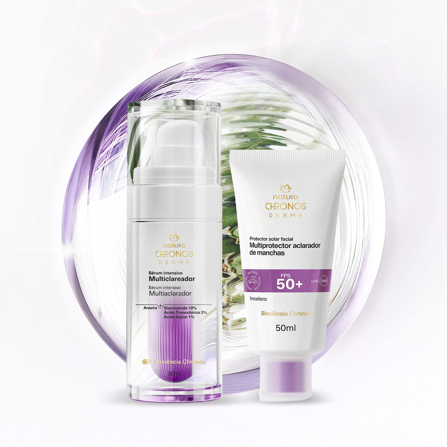 Kit Chronos Derma Antimanchas medio tono 4