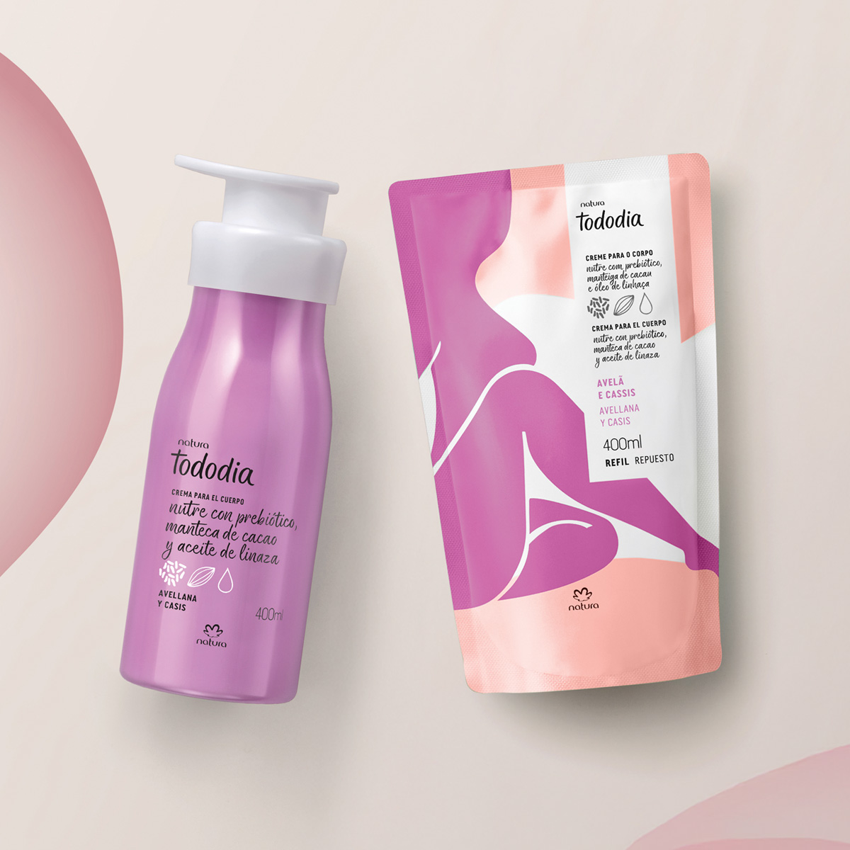 Kit Tododia Avellana y Casis Hidratación