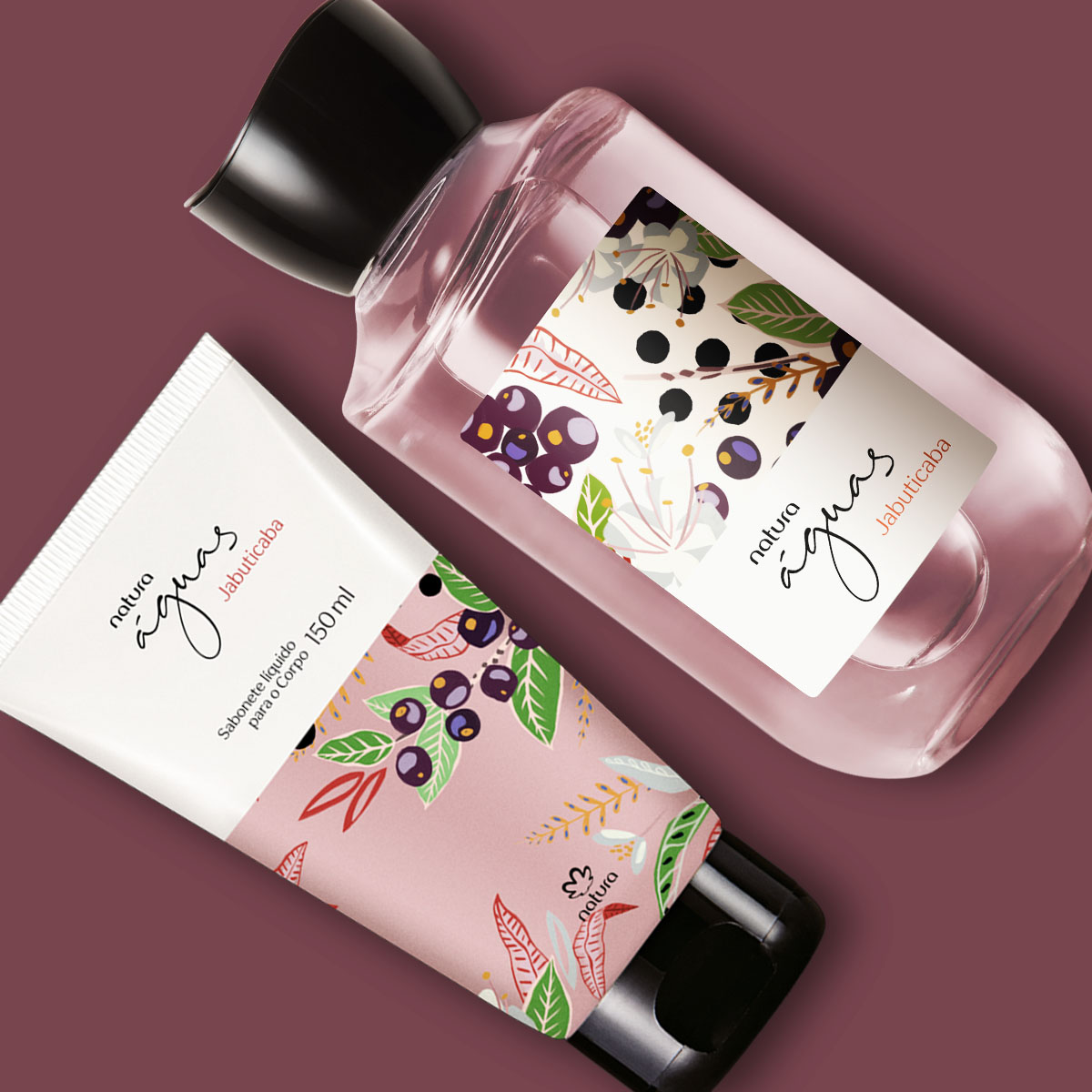 Regalo Madres Águas Jabuticaba (1 colonia femenina + 1 jabón líquido)