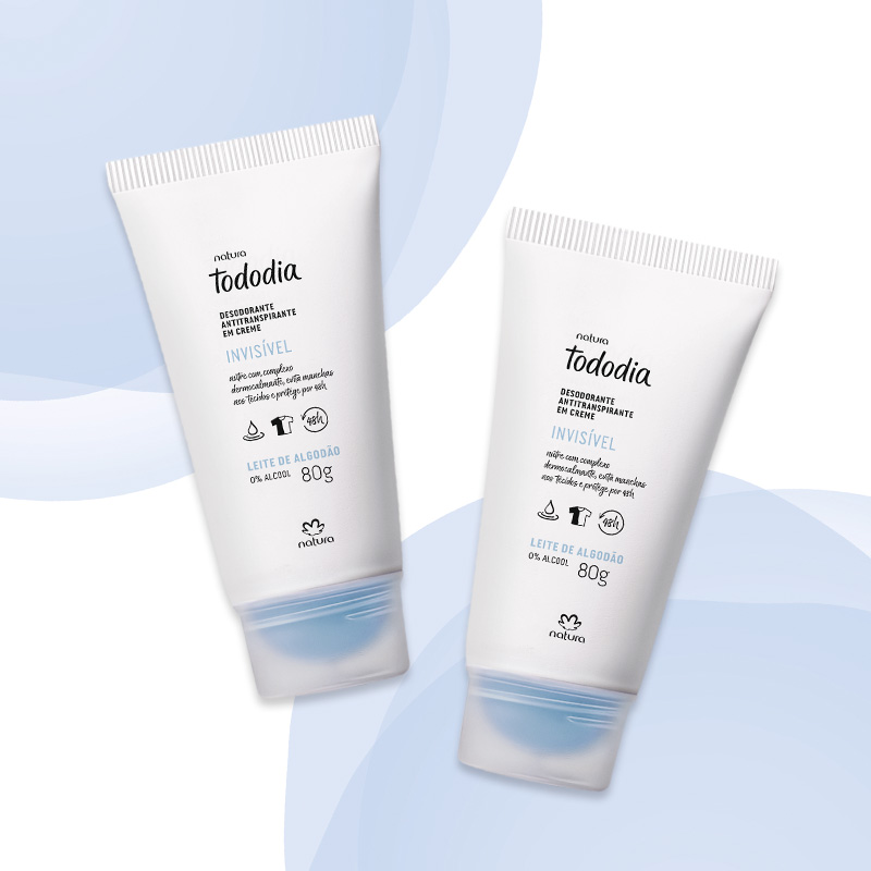 Kit Tododia desodorantes crema algodón