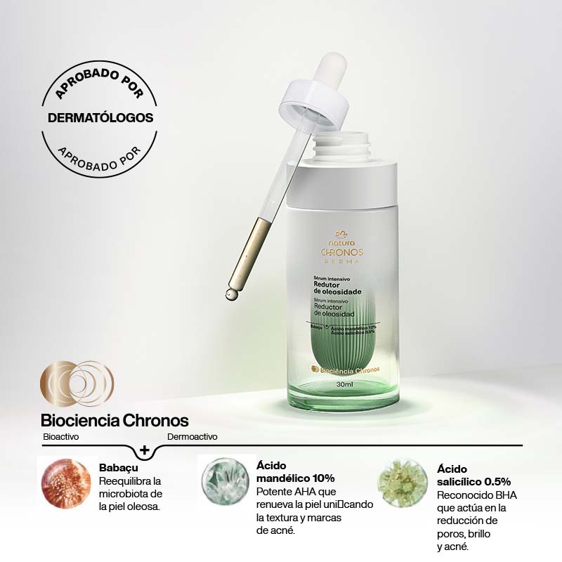 Sérum Intensivo Reductor de Oleosidad Chronos Derma