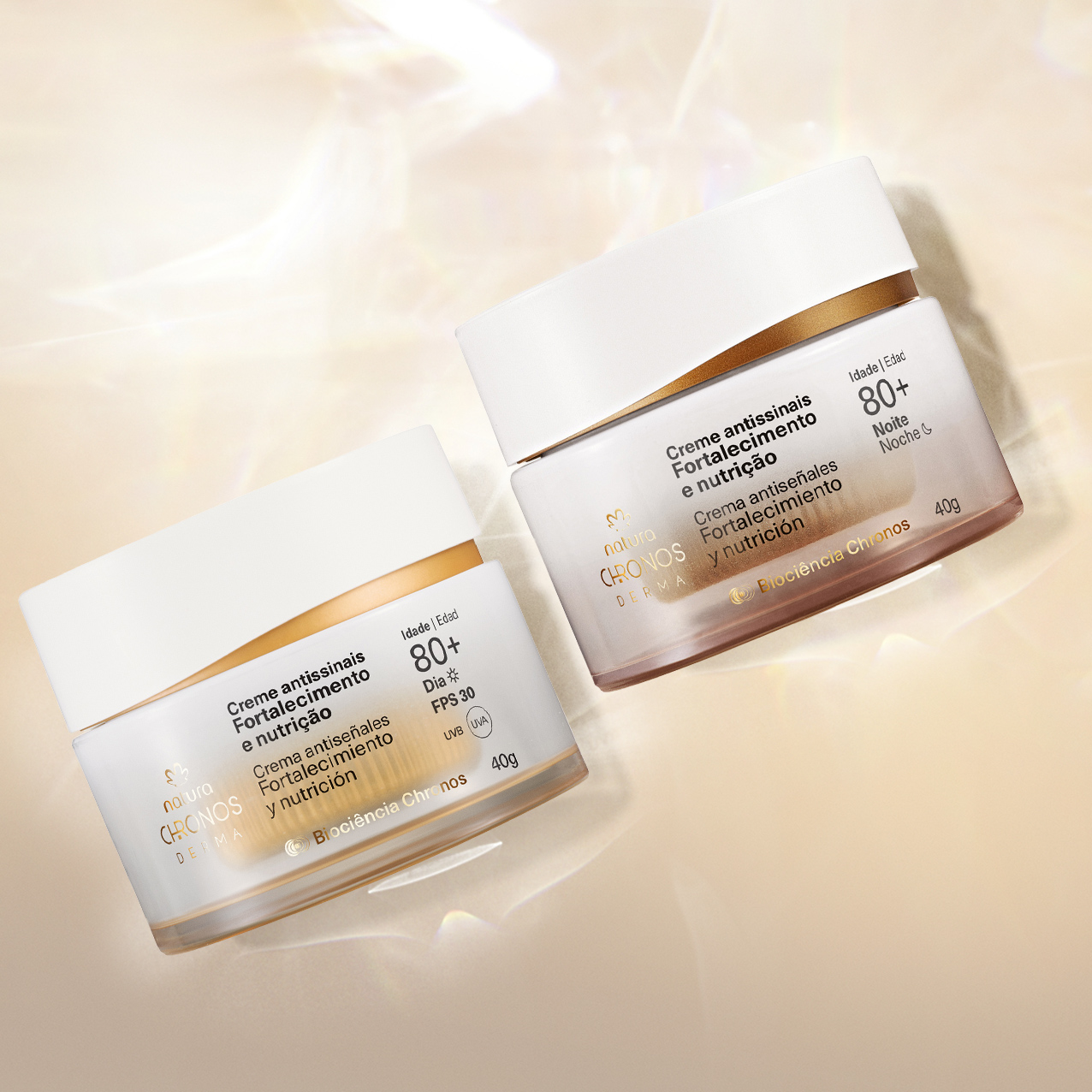 Regalo Madres Rutina Antiseñales 80+ (1 crema de día y 1 crema de noche)