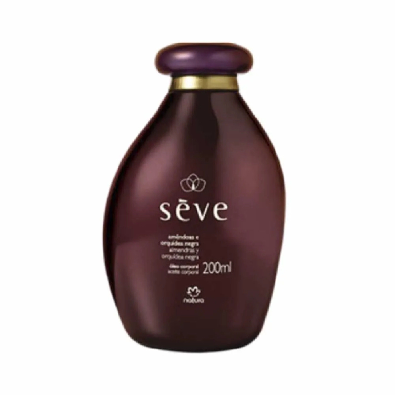 Sève óleo corporal almendras y orquídeas negras 200 ml
