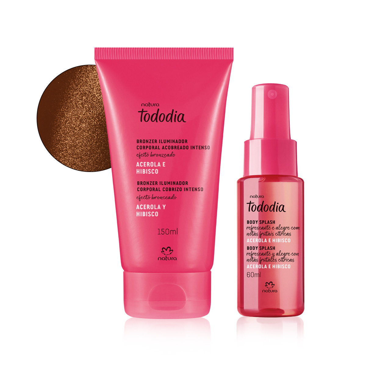 Kit Tododia Acerola y hibisco Bronceado Intenso
