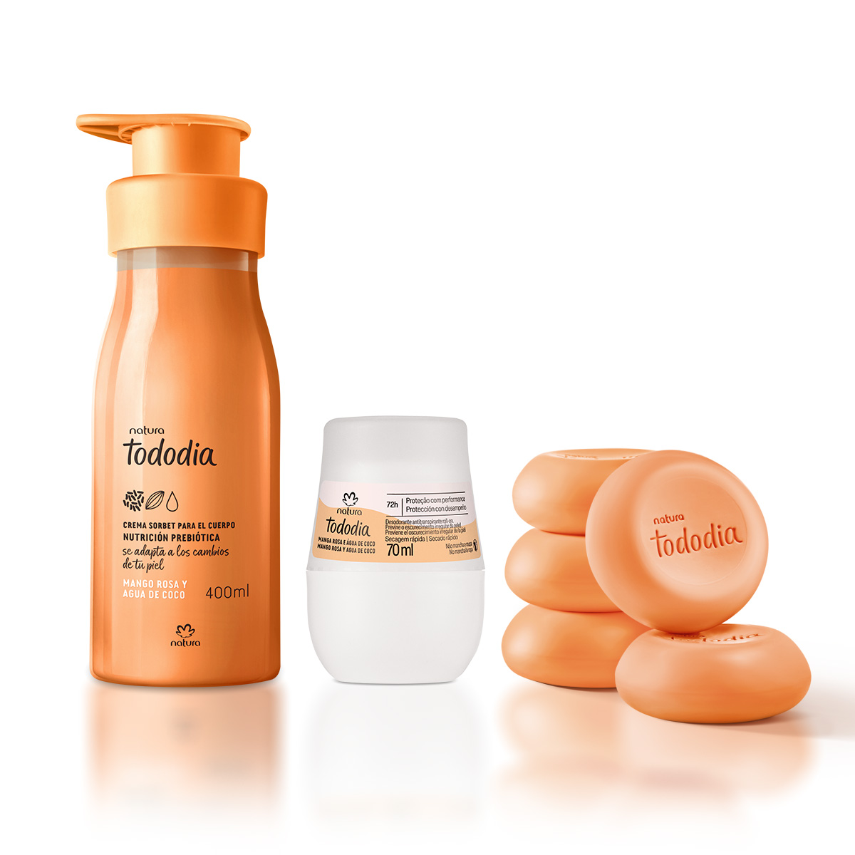 Regalo Rutina Tododia Mango Rosa y Agua de Coco