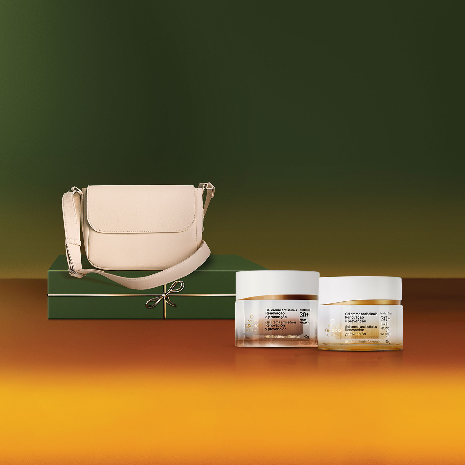 Regalo Natura Chronos Derma Antiseñales con Crossbody 30+