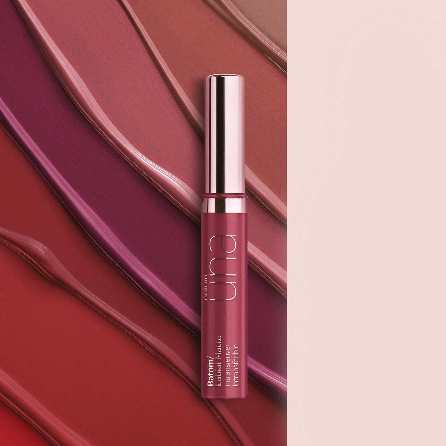 Una Labial mate intransferible nude 6M 8 ml