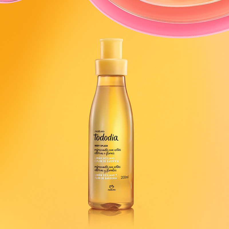 Tododia Body splash limón siciliano y flor de gardenia 200 ml