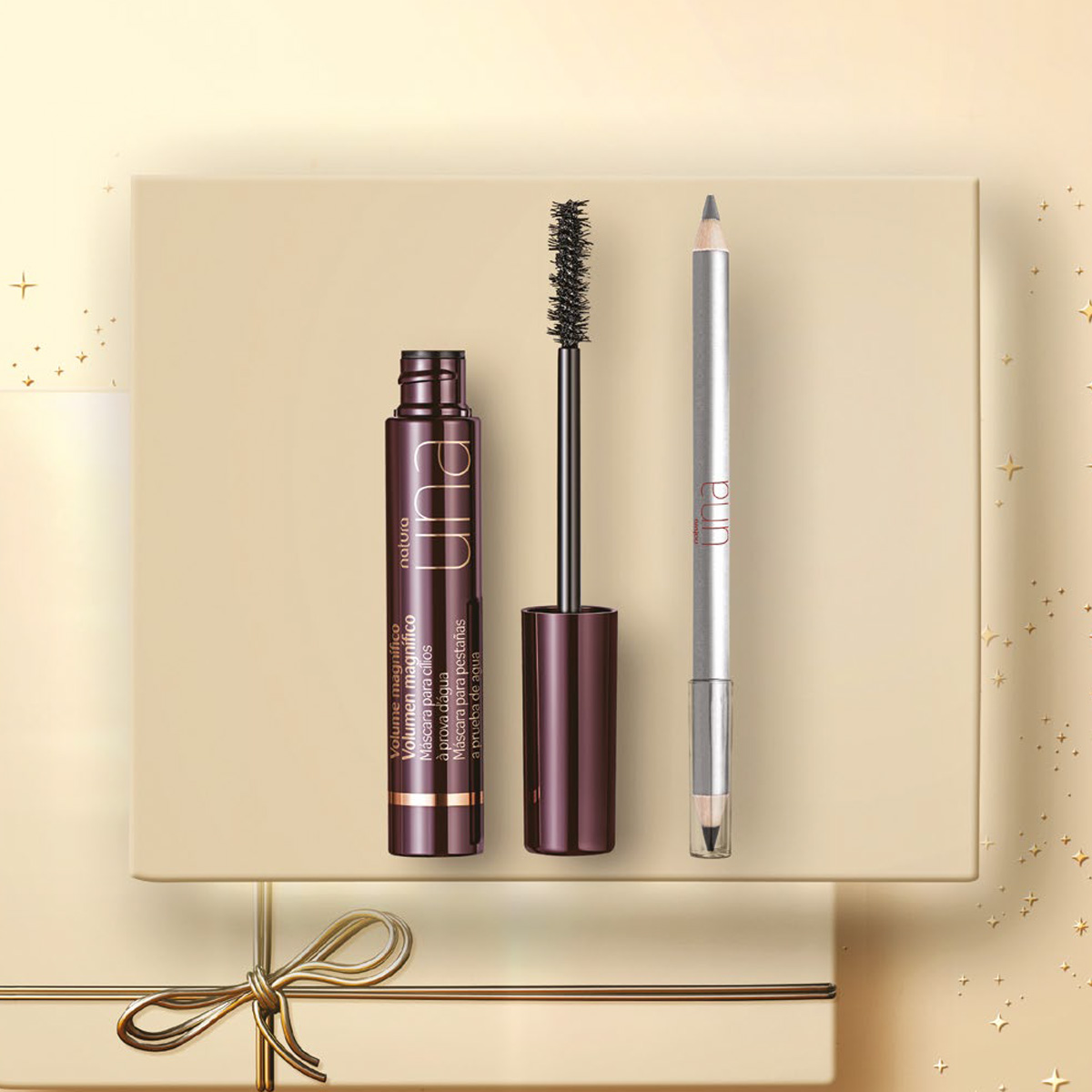 Regalo Una Mirada Sofisticada Punta Plata y Negra