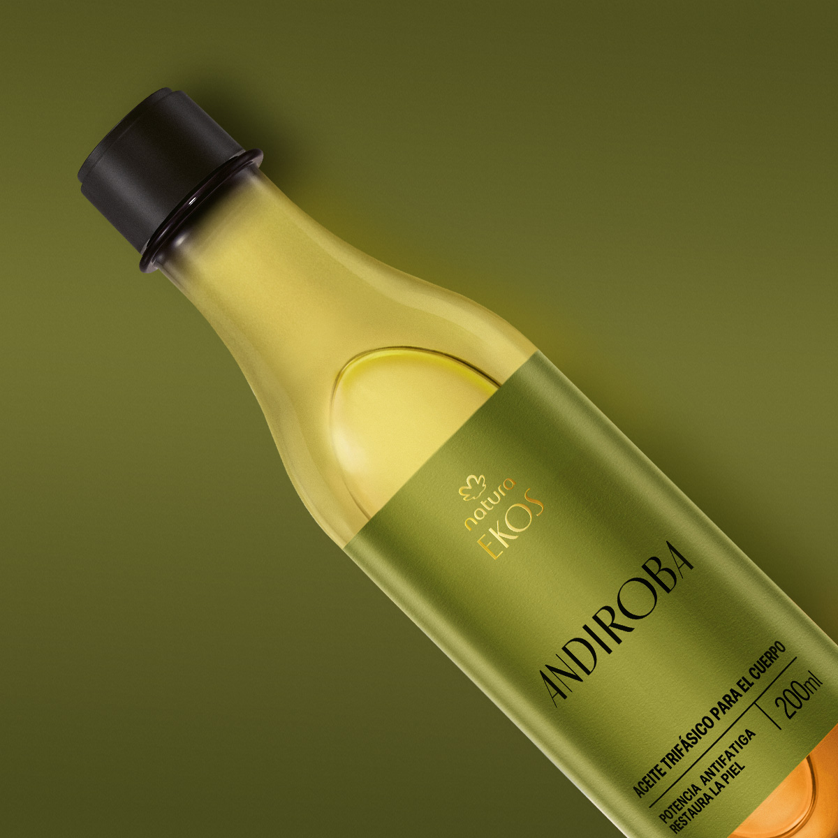 Aceite Trifásico Desodorante Corporal Ekos Andiroba