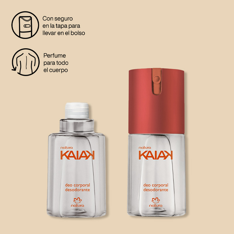 Kit desodorante kaiak femenino