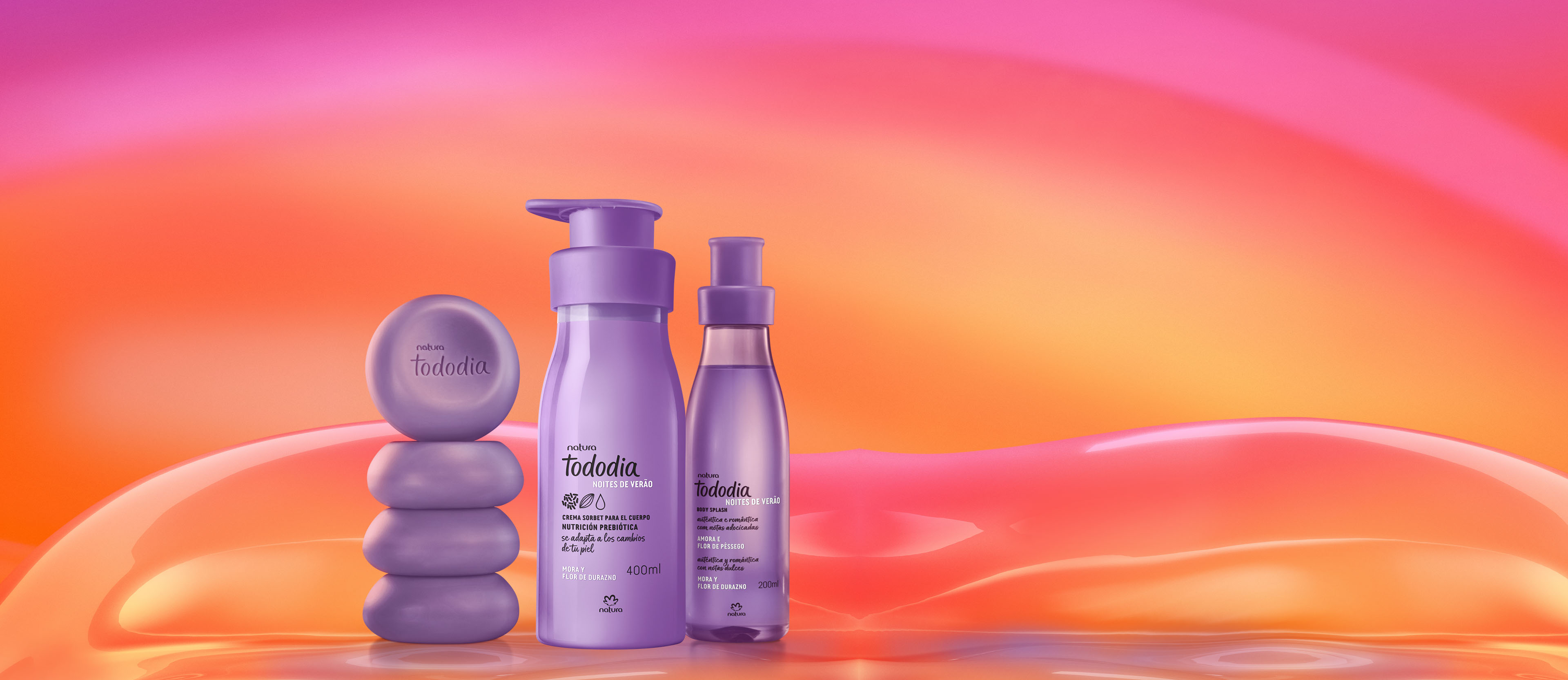 Kit Tododia Mora y Flor de Durazno