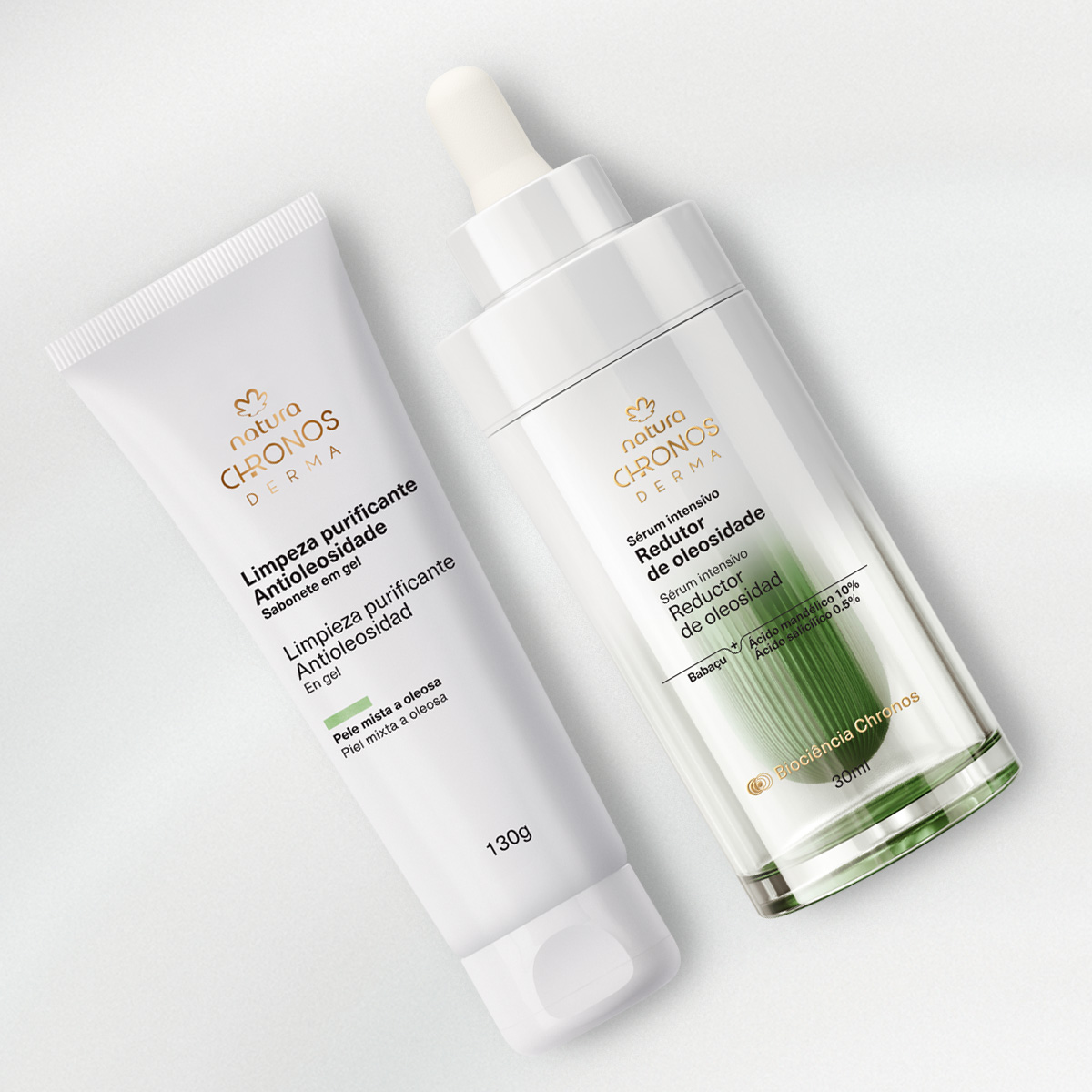 Kit Chronos Derma Antioleosidad