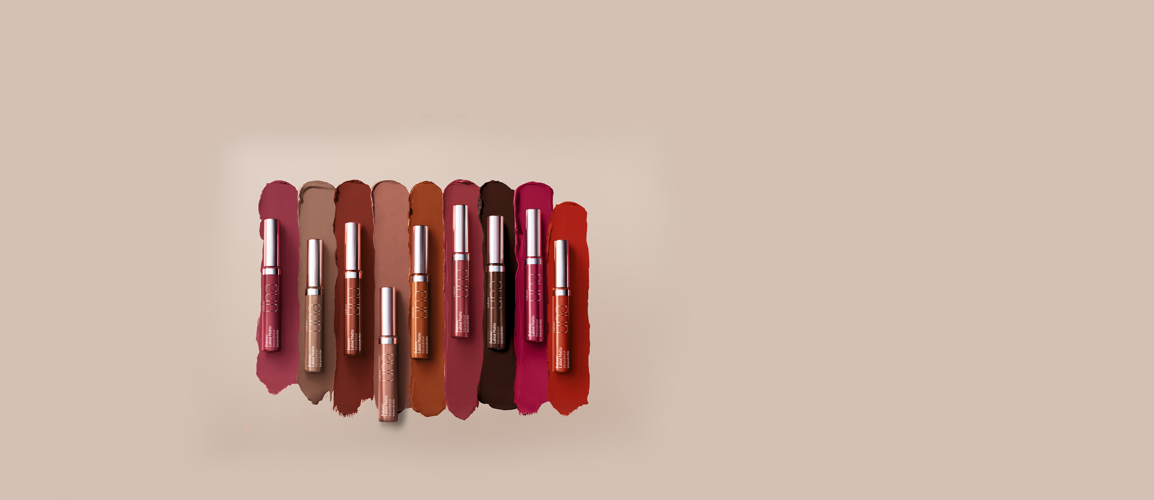 Una Labial mate intransferible nude 6M 8 ml