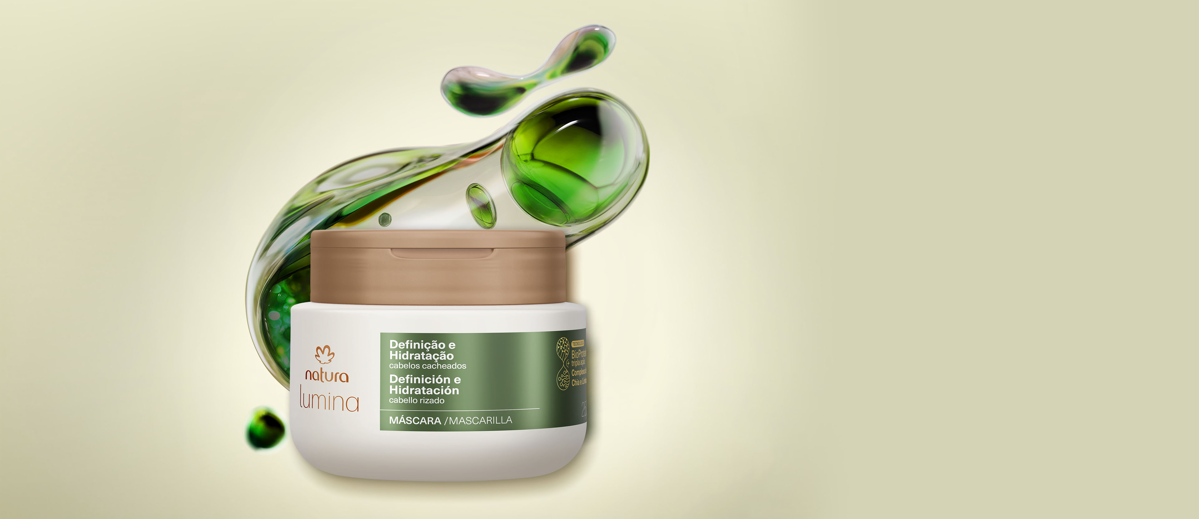 Lumina Máscara recuperadora definición e hidratación 250 ml