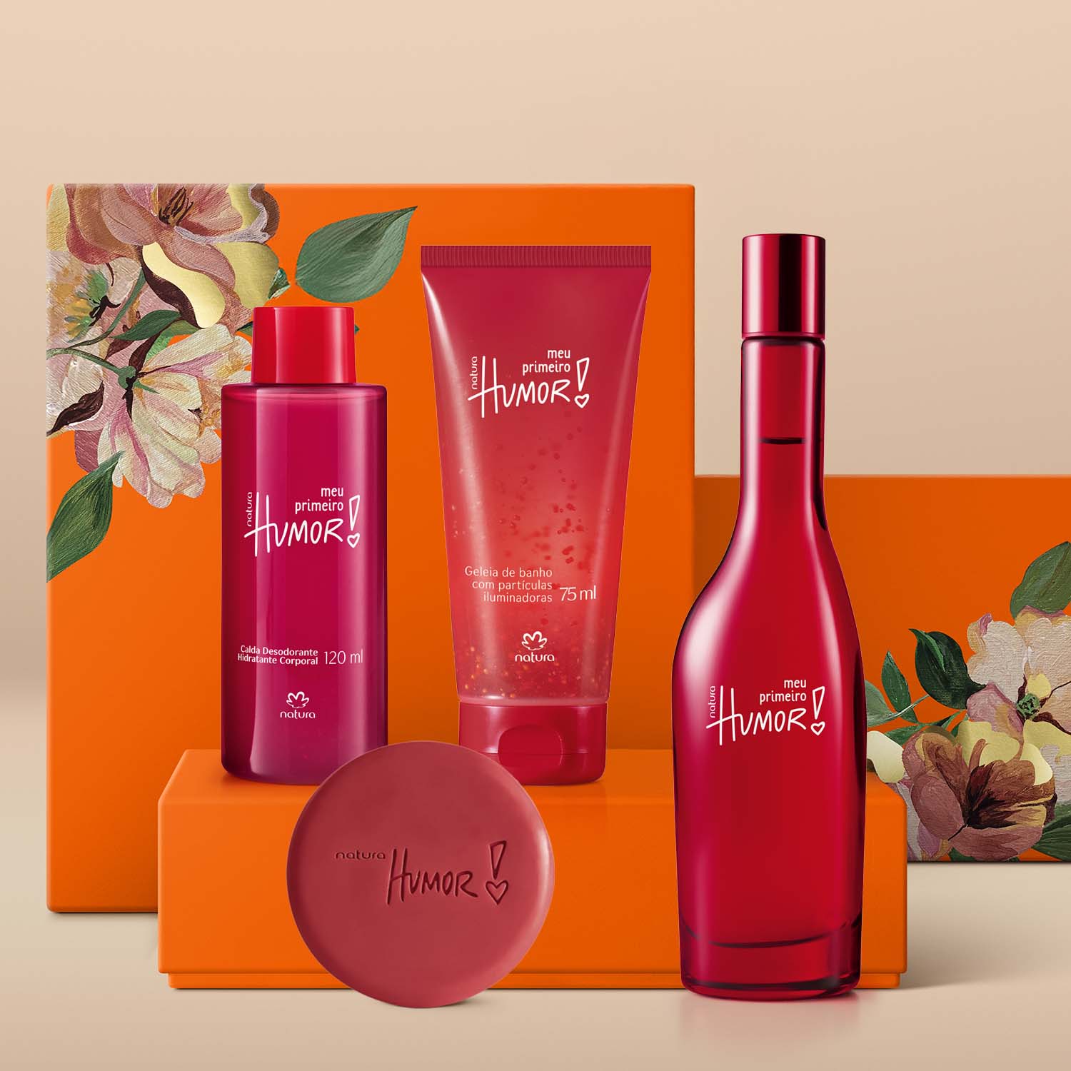 Regalo Madres Rutina Completa Humor (1 EDT + 1 jabón líquido + 1 crema corporal + 1 jabón barra)