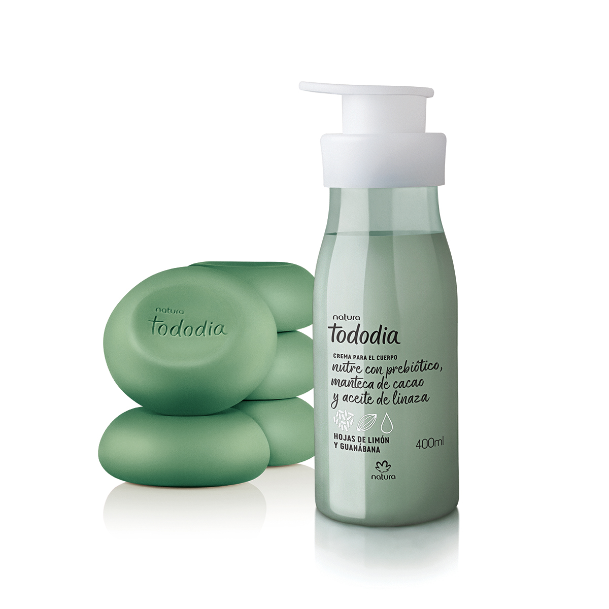 Kit Hidratante y Jabón en Barra Tododia Hojas de Limón y Guanábana