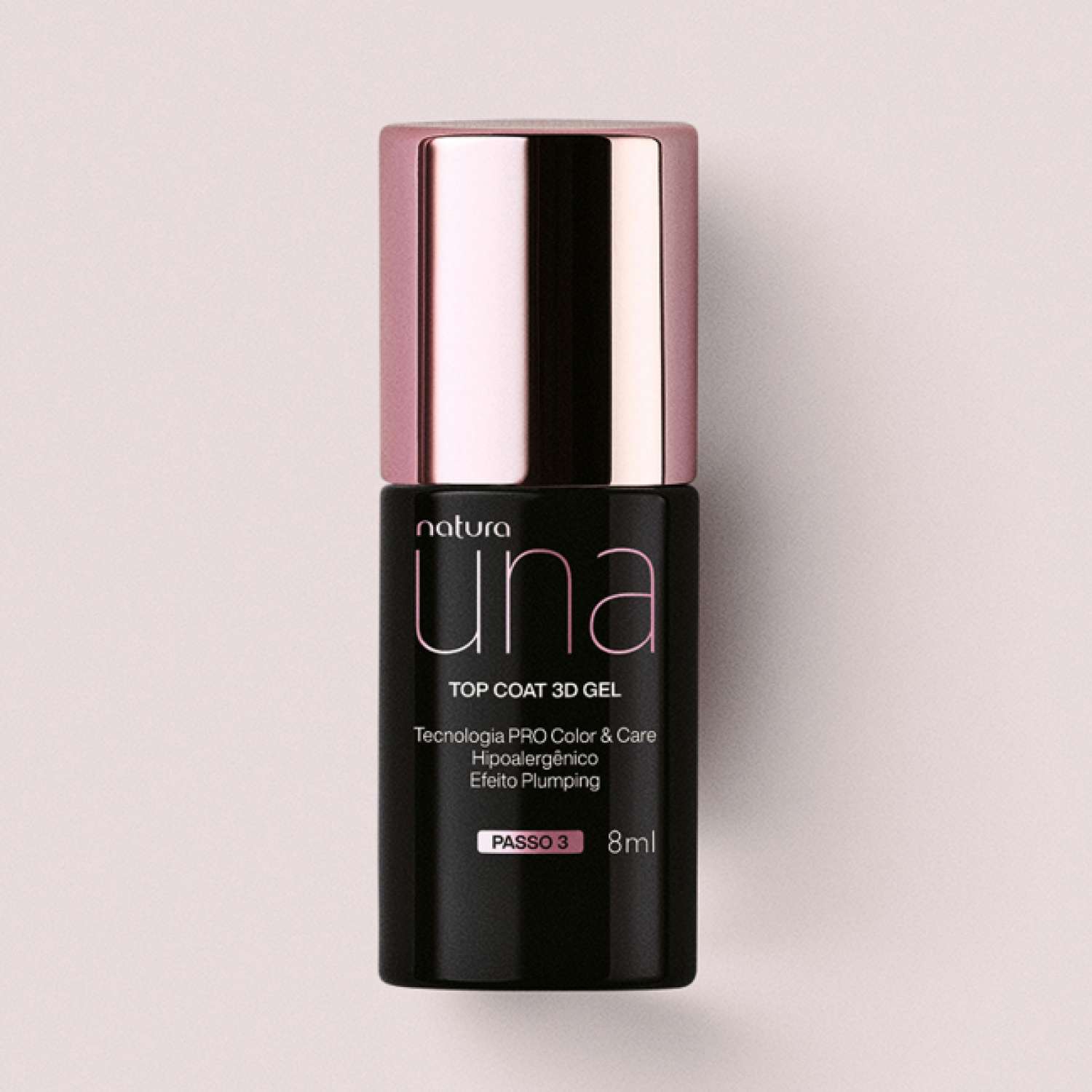 Una Top coat 3D gel  8 ml