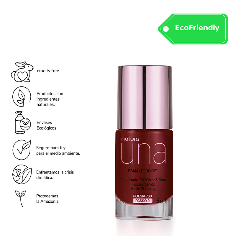 Una Esmalte 3D gel poesía 760 8 ml