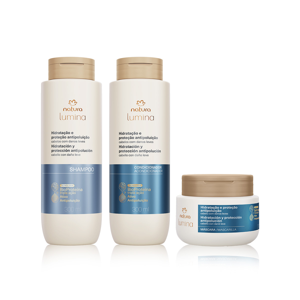 Kit Lumina Trío Hidratación y Protección Antipolución