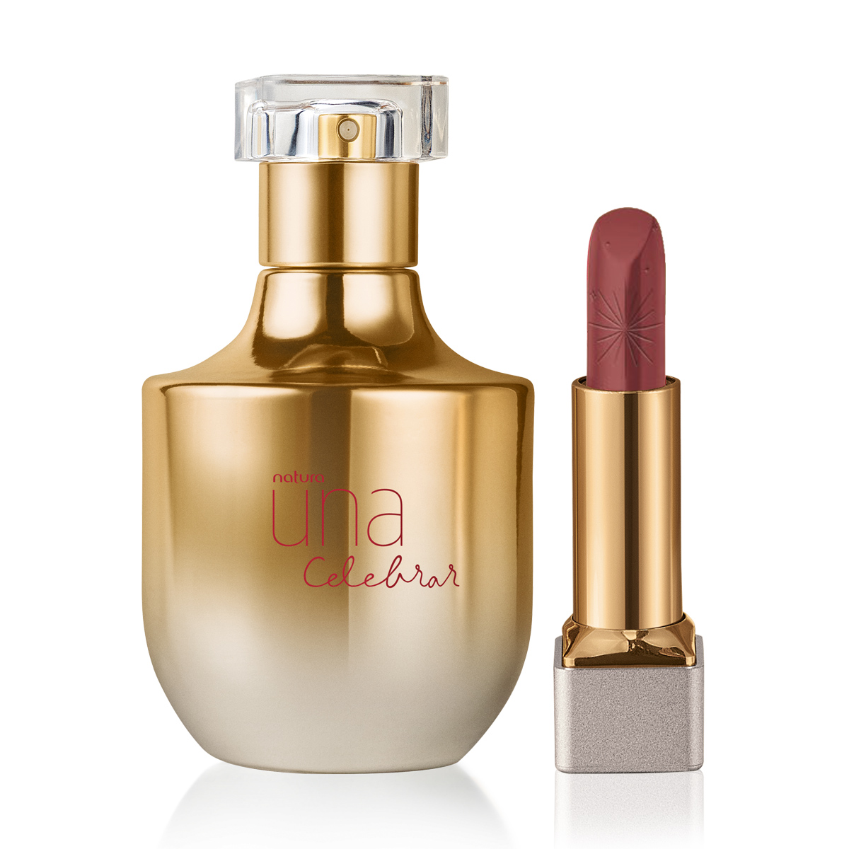 Regalo Natura Una Celebrar con Labial Rojo