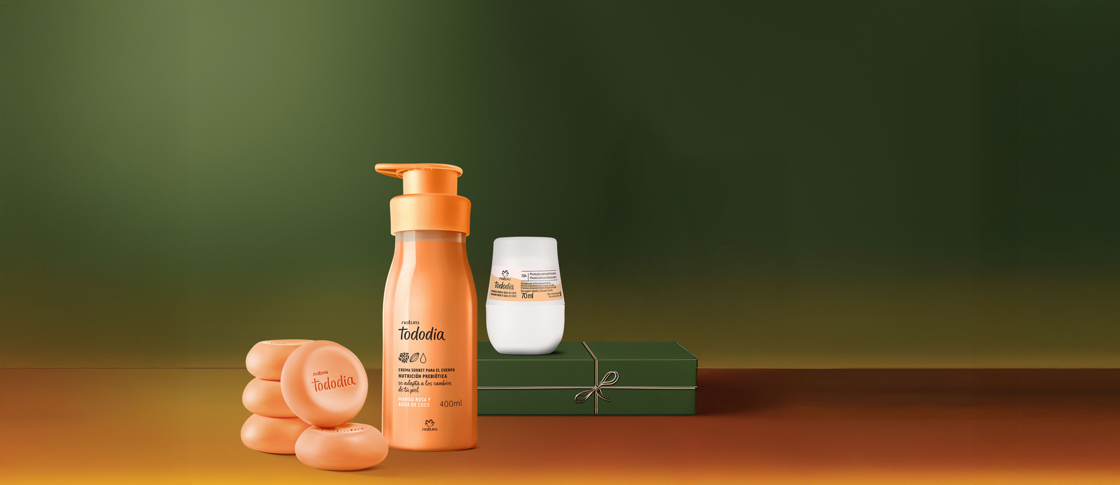 Regalo Rutina Tododia Mango Rosa y Agua de Coco