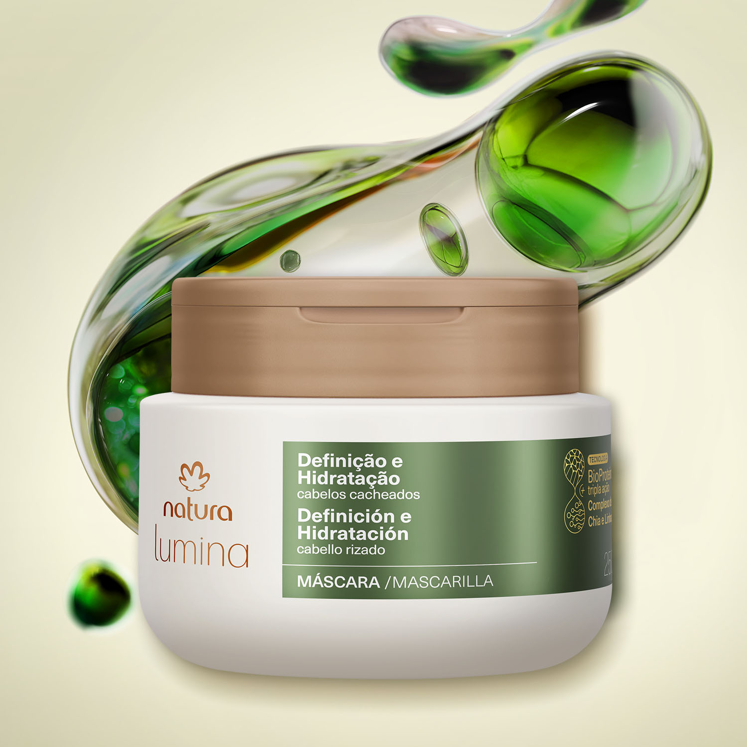 Lumina Máscara recuperadora definición e hidratación 250 ml