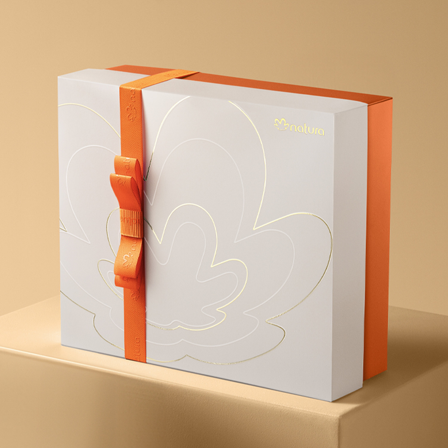 Caja con lazo