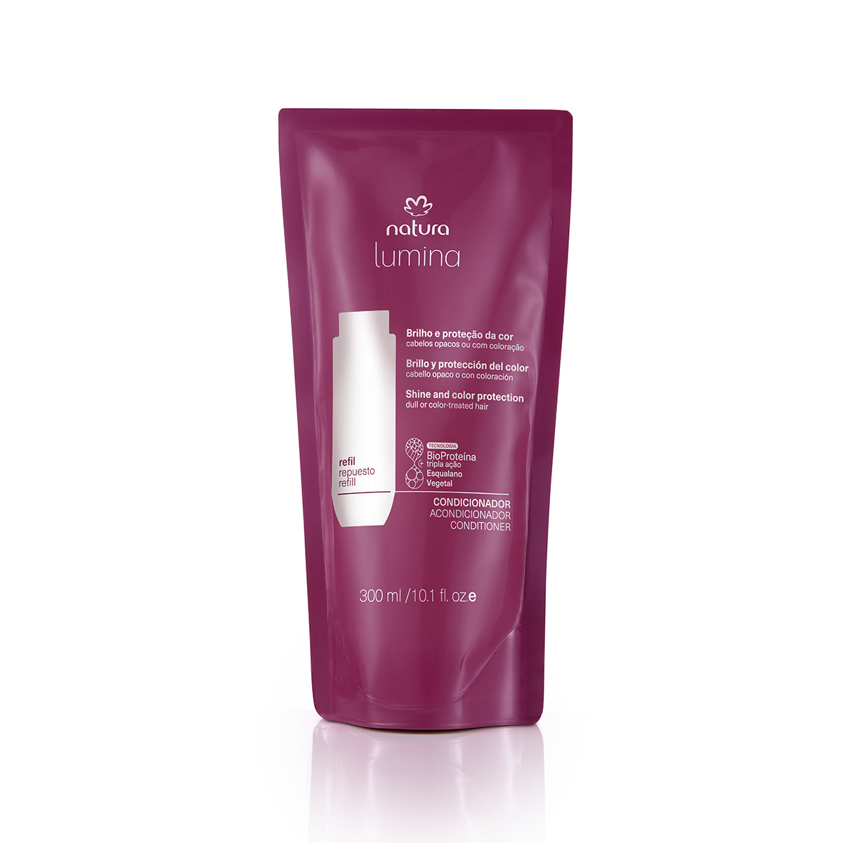 Repuesto Lumina Acondicionador protector brillo y protección del color 300 ml