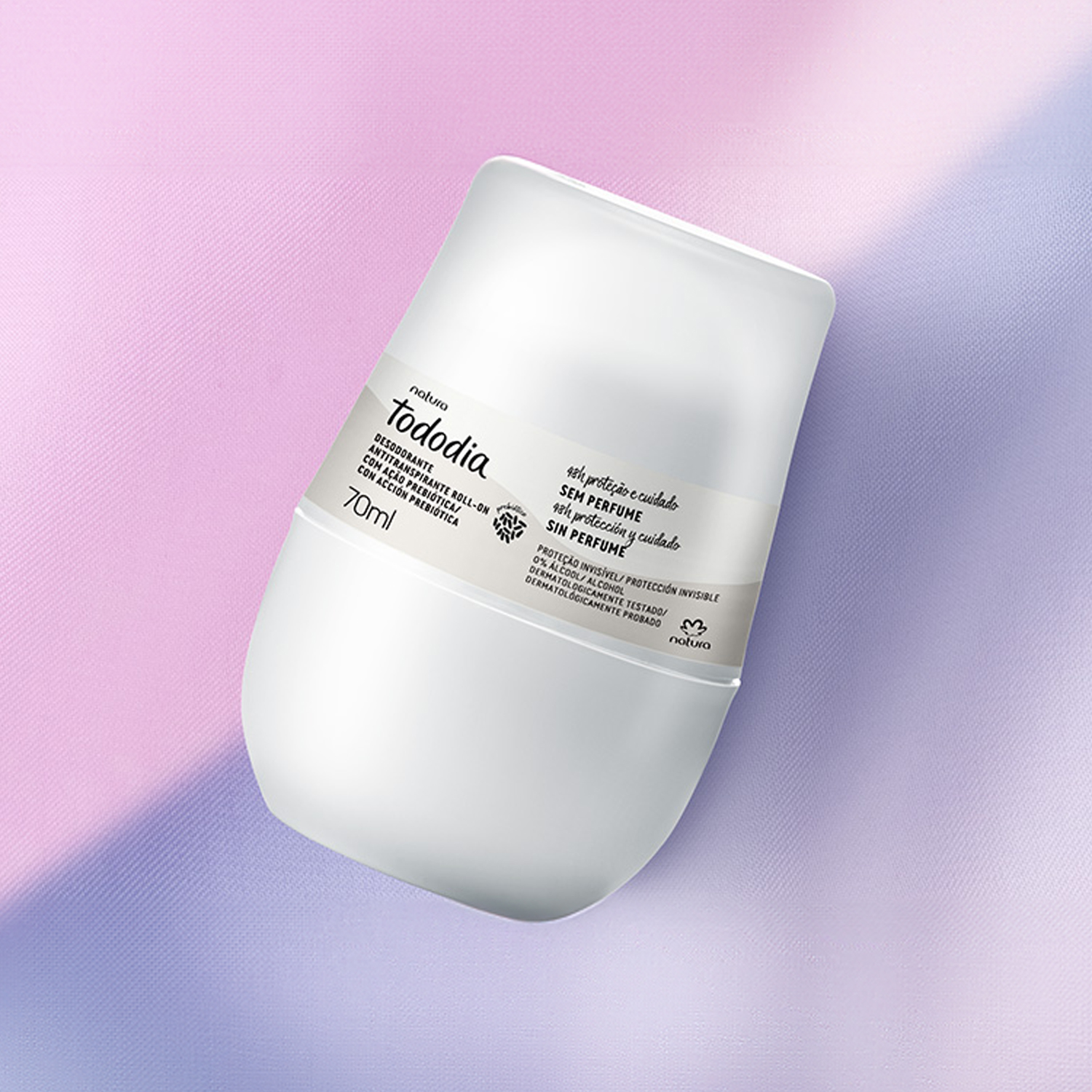 Tododia Desodorante antitranspirante roll-on sin perfume 70 ml