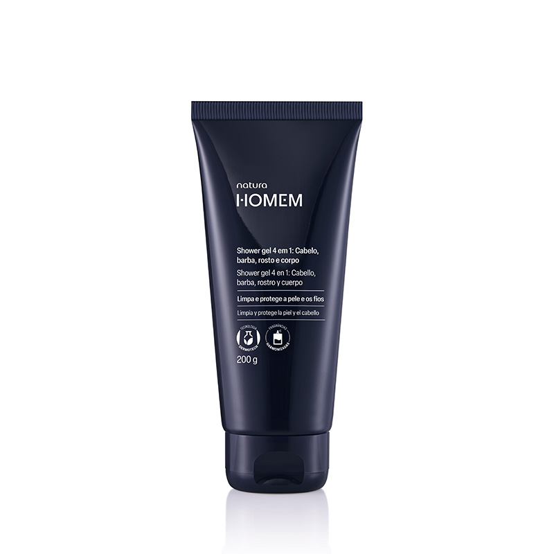 Gel de ducha 4 en 1 Homem