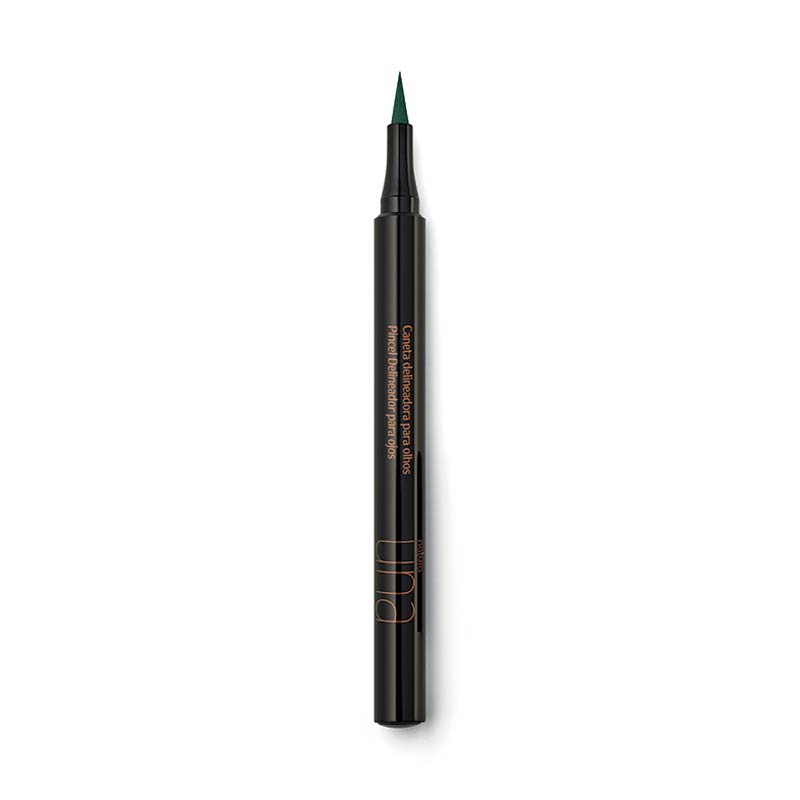 Una Delineador de color en fibra para ojos verde 1 ml