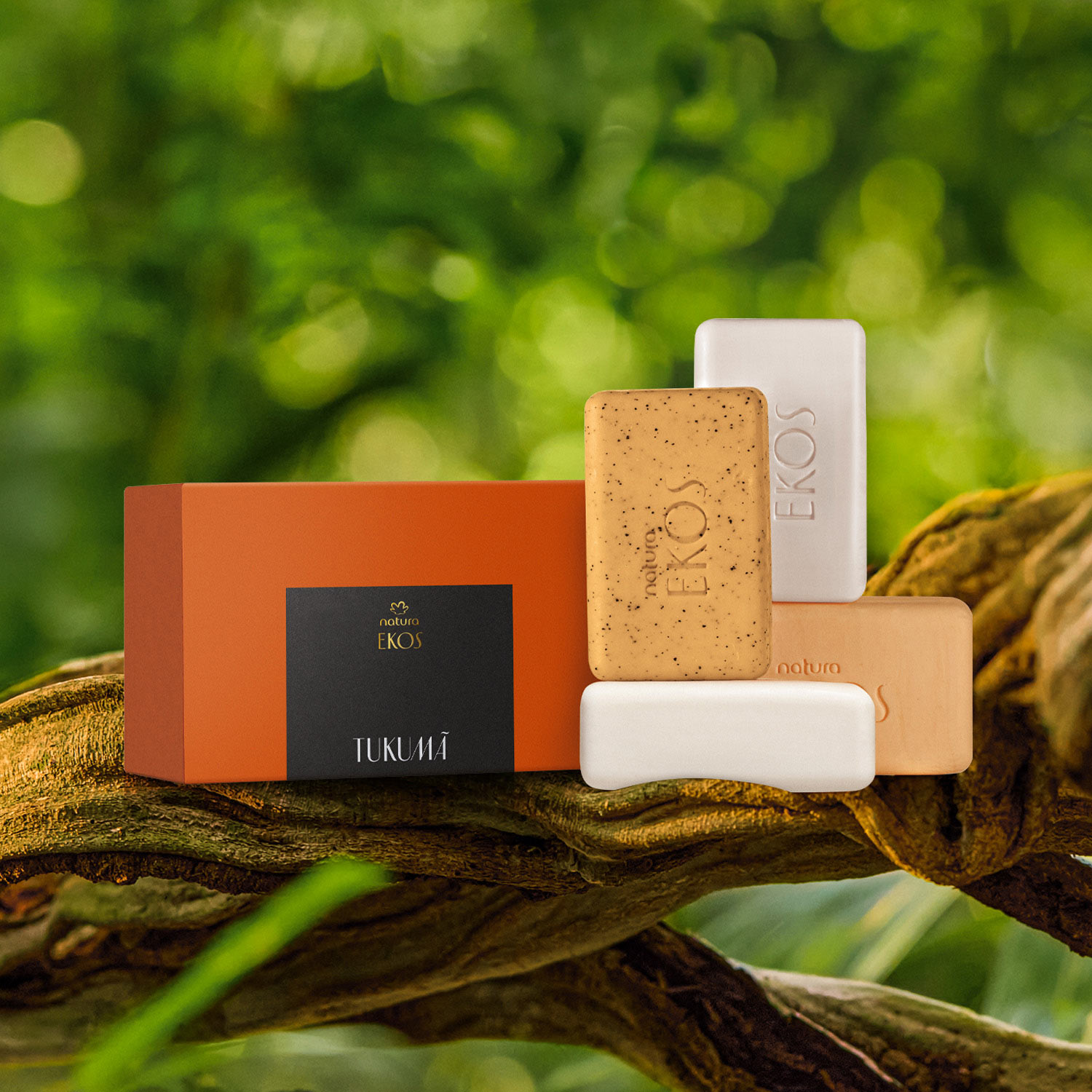 Jabón en Barra Puro Vegetal Ekos Tukumá (4 unidades)