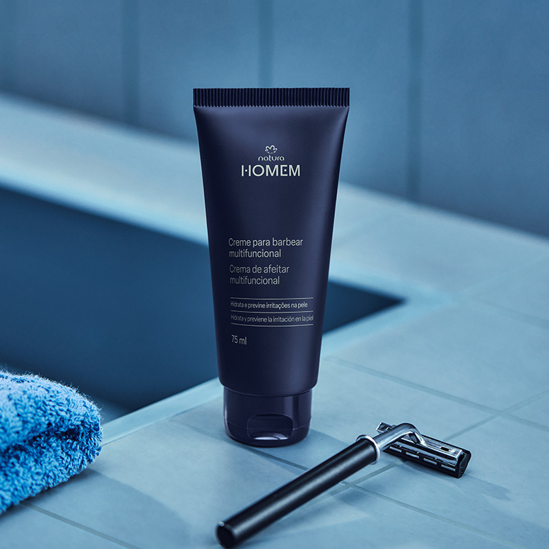 Homem Crema de afeitar multifuncional  75 ml