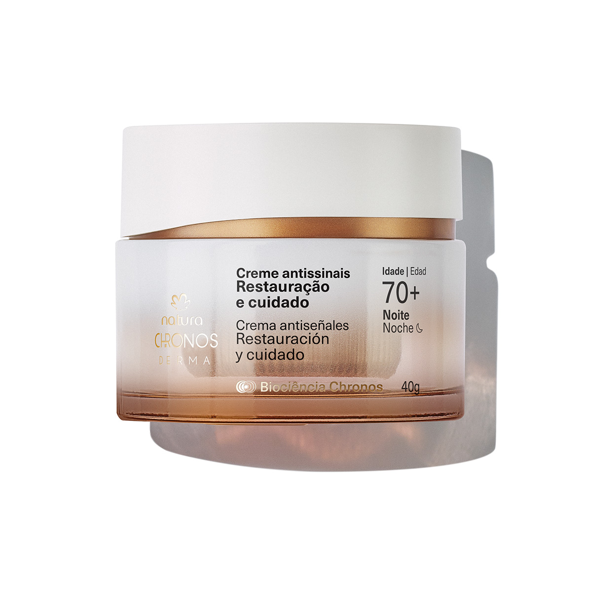 Chronos Crema antiseñales​ restauración y cuidado 70+​ noche  40 g