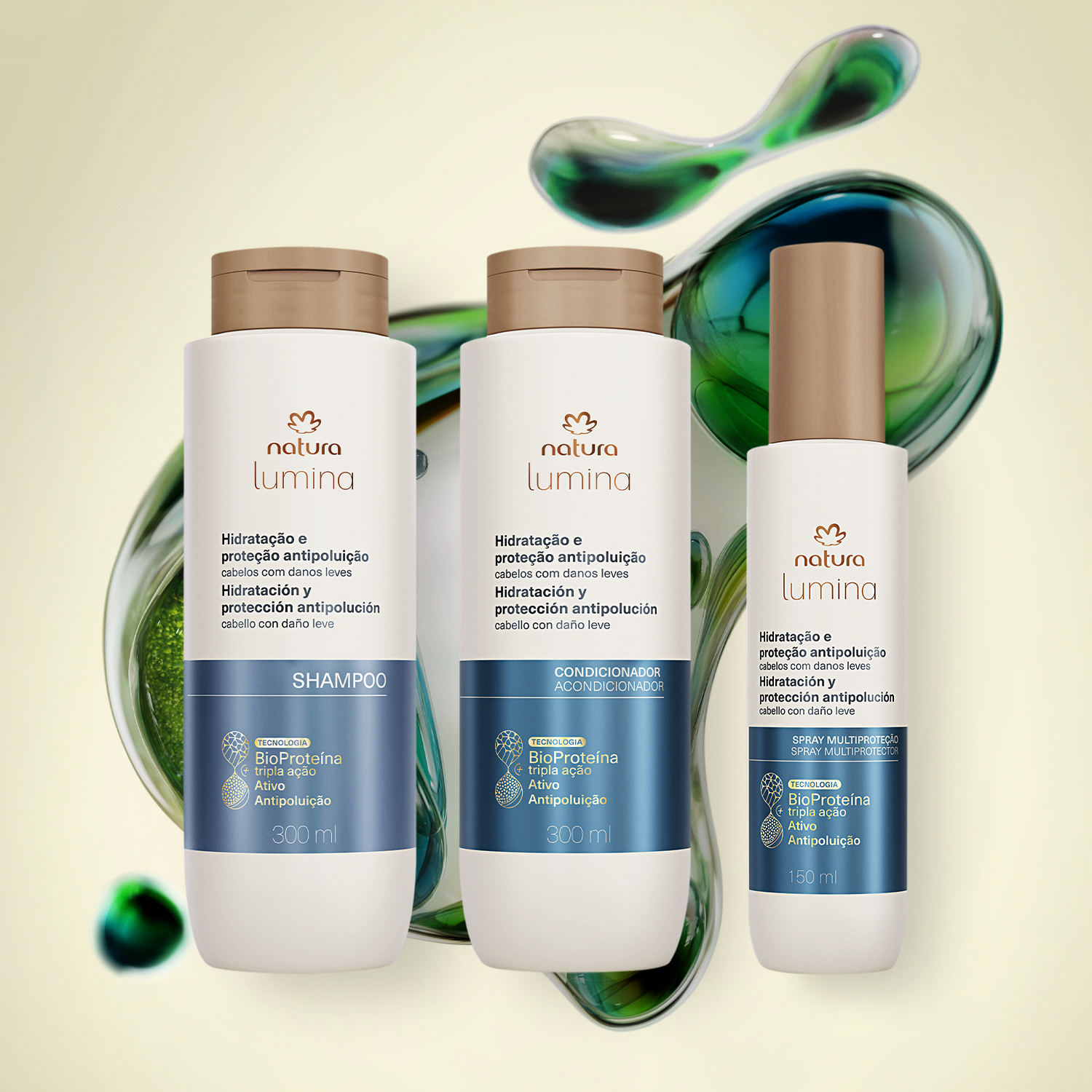 Kit Lumina para Hidratación y Protección Antipolución