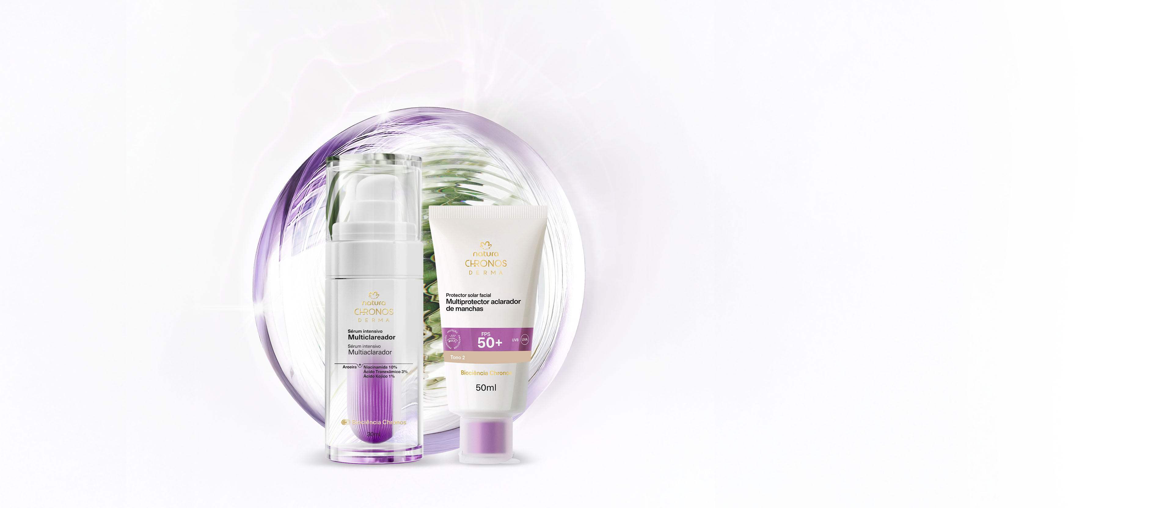 Kit Chronos Derma Antimanchas medio tono 4