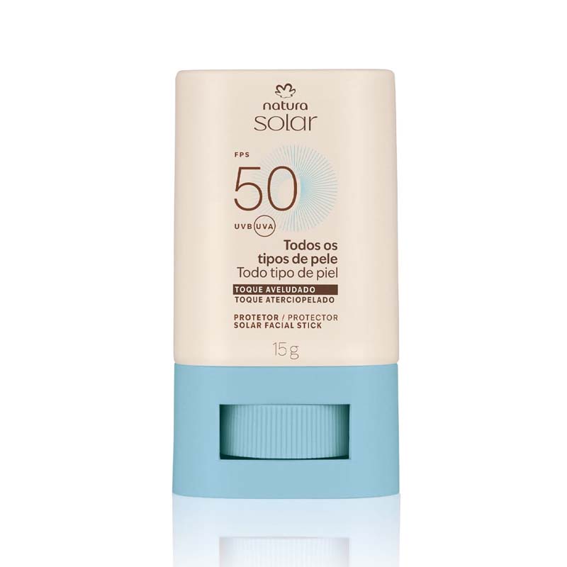 Protector Solar Facial en Barra FPS 50 Natura Solar