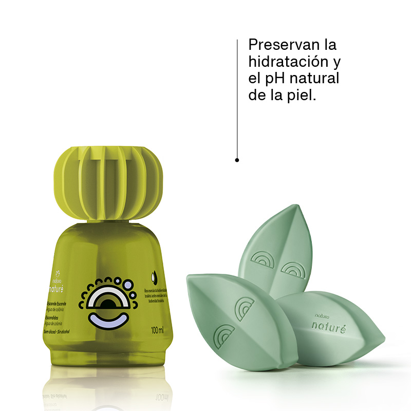 Naturé escondidas con jabones