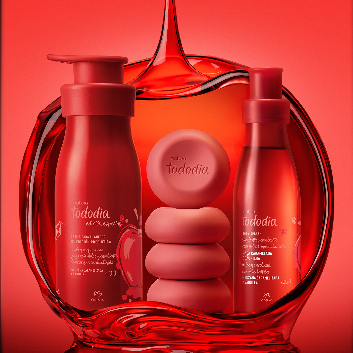 Kit Tododia Manzana Caramelizada y Vainilla