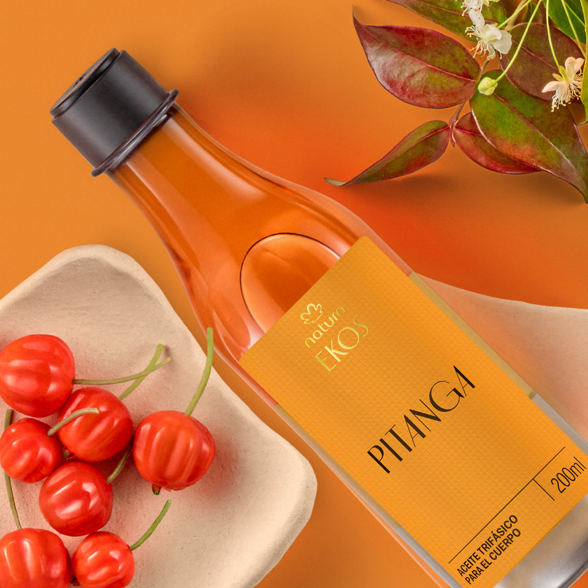 Aceite Trifásico Corporal Ekos Pitanga