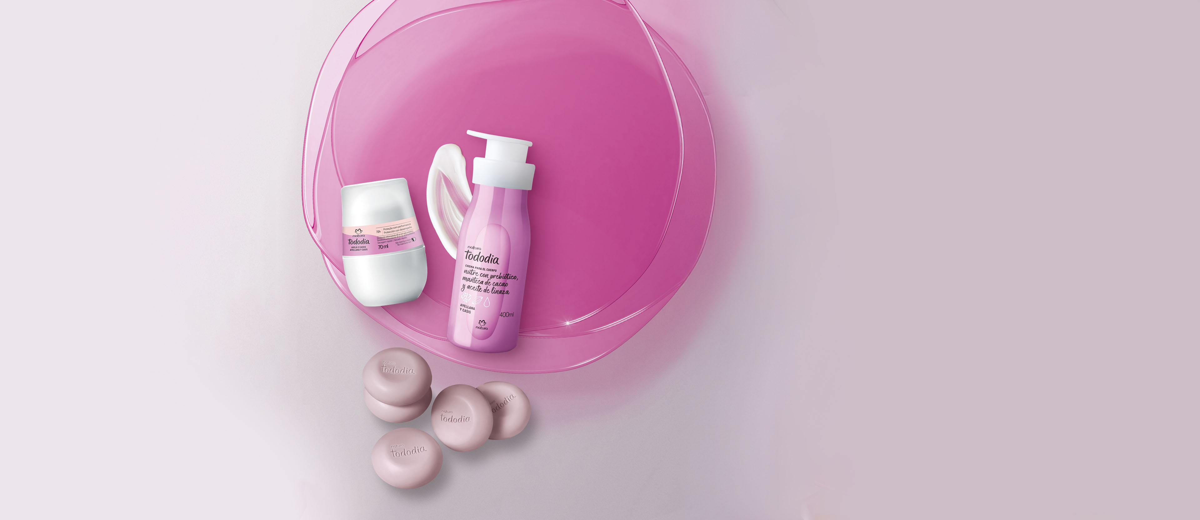 Kit Tododia Avellana y Casis Limpieza, Hidratación y Protección