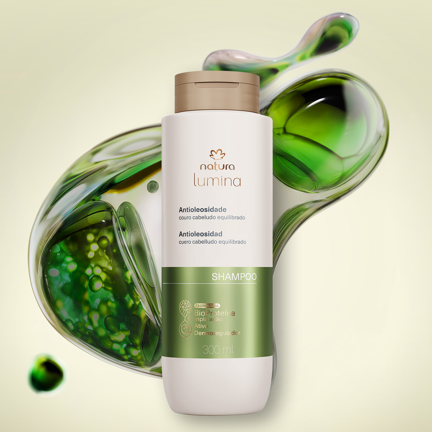 Lumina Shampoo equilibrante antioleosidad 300 ml