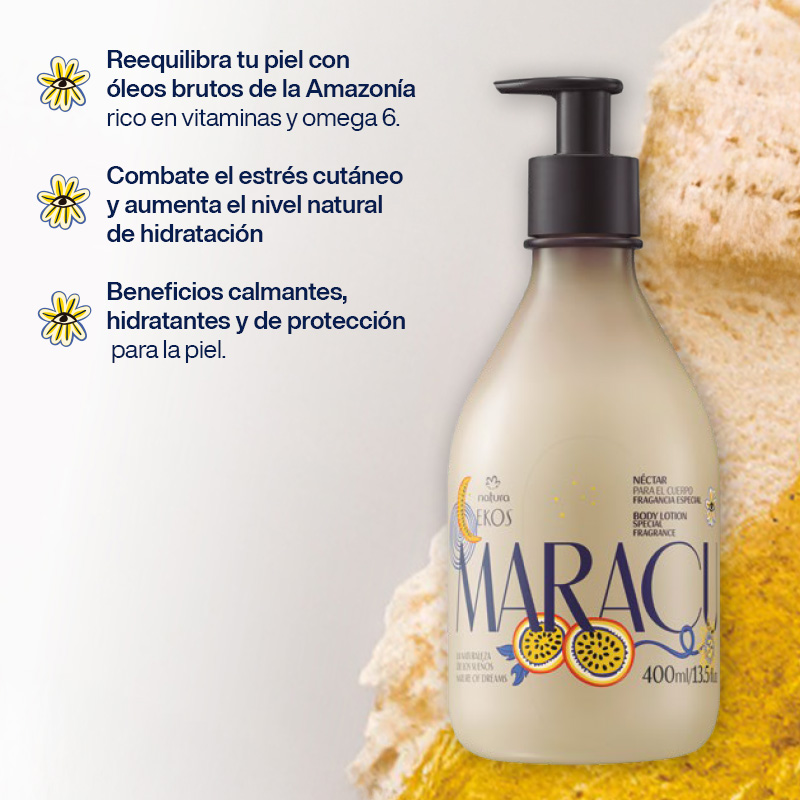 Ekos Hidratante corporal maracuyá naturaleza de los sueños 400 ml