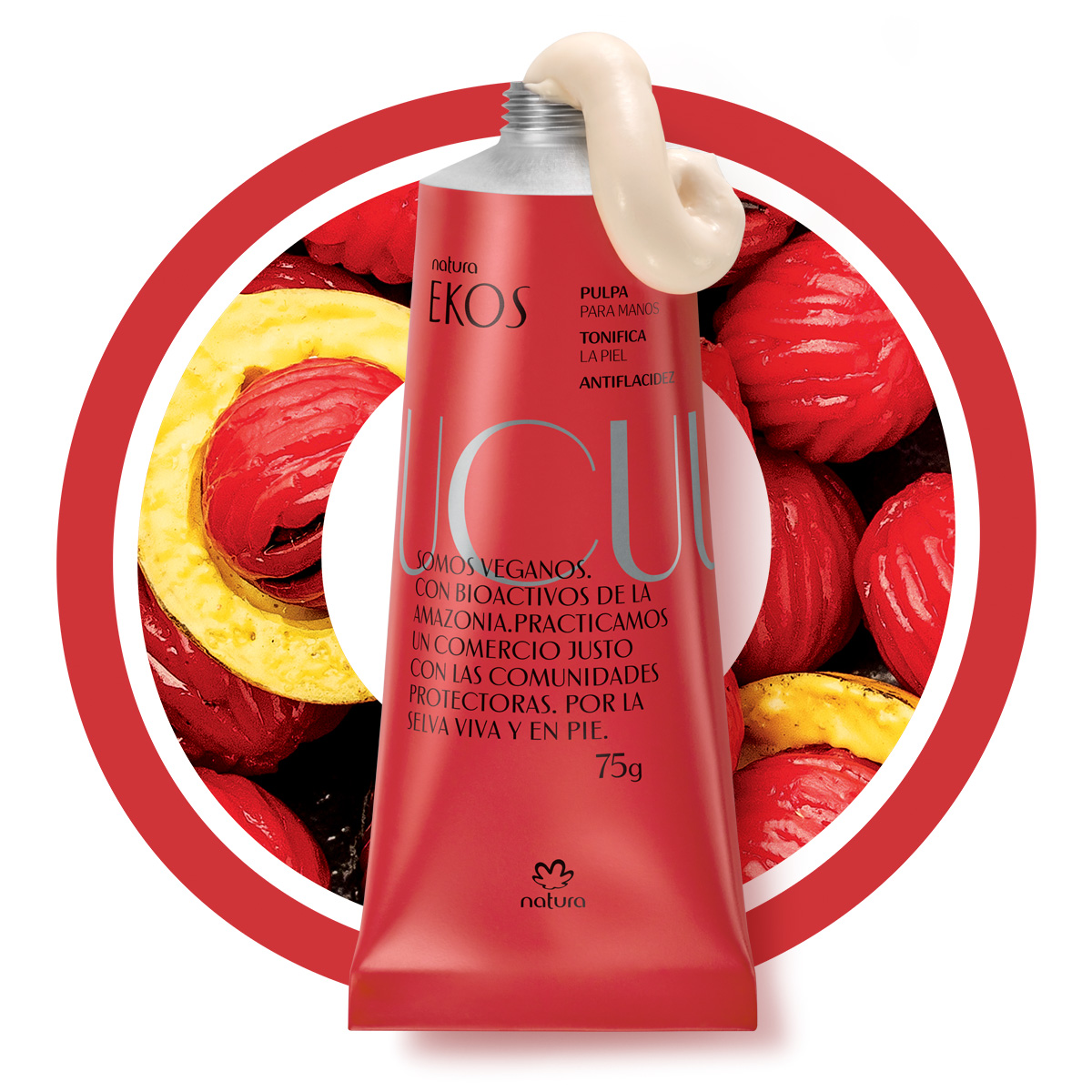 Ekos Pulpa hidratante para manos ucuuba 75 g