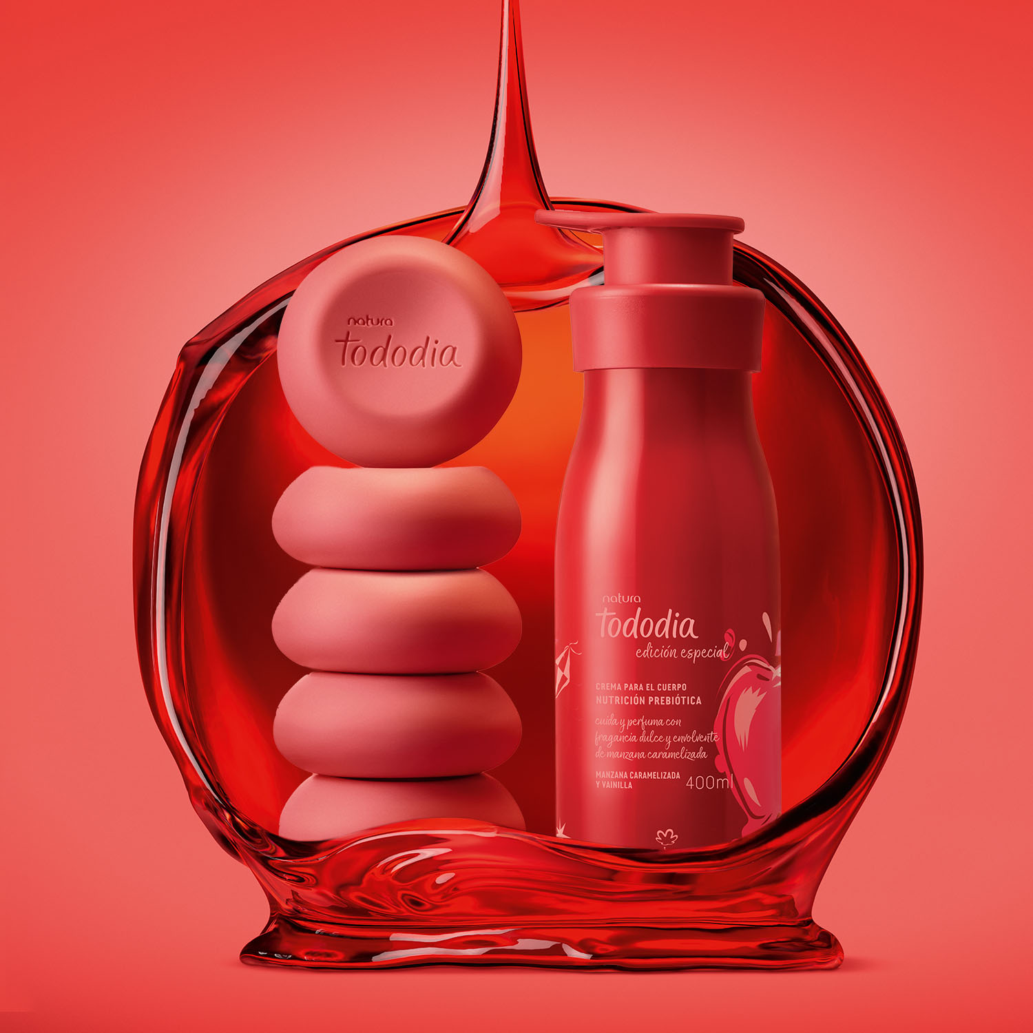Regalo Tododia Manzana Caramelizada y Vainilla