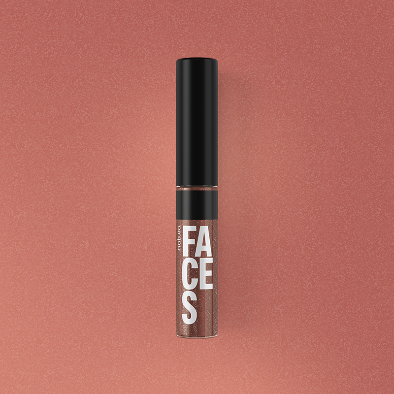 Faces Gloss labial brown star 3,9 g