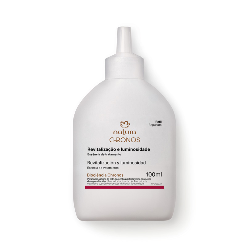 Repuesto Chronos Derma Esencia de tratamiento revitalización y luminosidad  100 ml