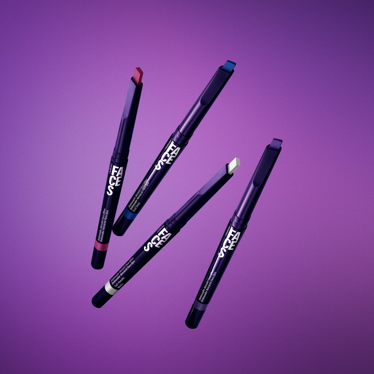 Delineador Retráctil Faces