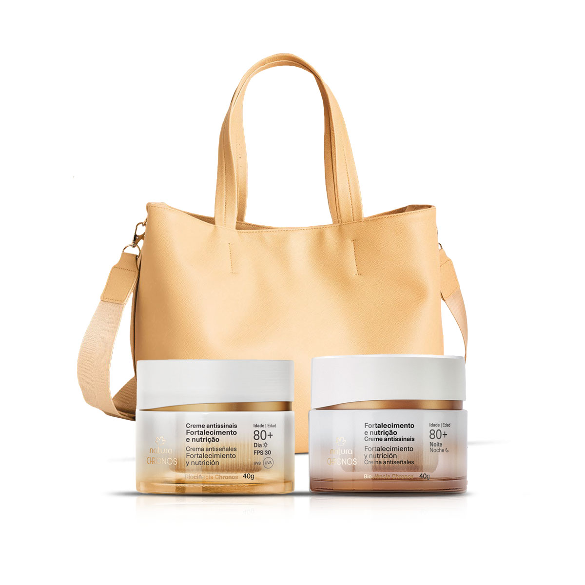 Regalo Madres Rutina 80+ (1 crema de día + 1 crema de noche + 1 cartera)